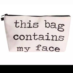 Hilarious makeup bag brand new